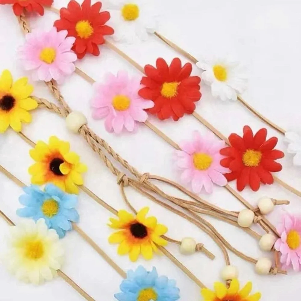 Flower Child Headband - Floral Headpiece in multiple color options. BRAND NEW!